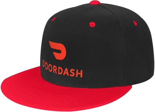 Vista 2 de Sombreros de entrega de alimentos para puerta de salpicadero, gorra de béisbol, unisex, ajustable, a la moda, para exteriores, sombrero de sol