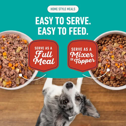 Vista 7 de Natural Balance Comida húmeda para perros recién cocinada, comida casera para mascotas, cocinada suavemente en caldo de huesos, hecha