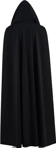 Vista 3 de Xuminvty Disfraz de Luke Skywalker Jedi negro para adultos, disfraz de Mandalorian Cosplay Luke chaqueta, cinturón, guante, pantalones, traje