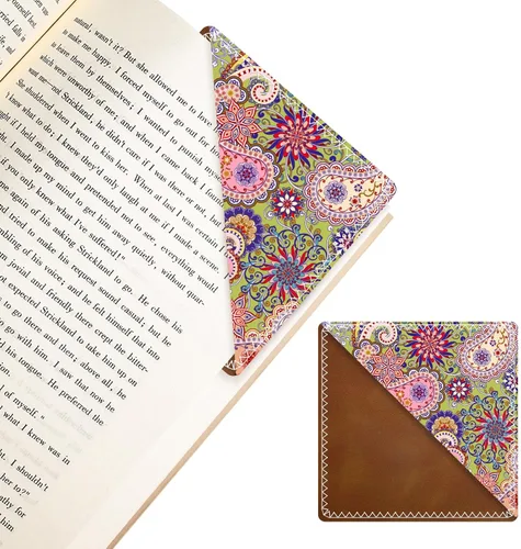 Vista 8 de Marcadores de Cuero Personalizados, Accesorios de Libro Divertidos y Lindos para Amantes de la Lectura, Marcadores de Páginas Irrompibles