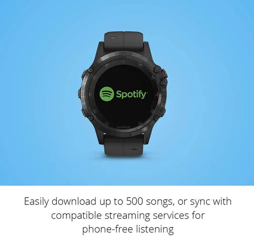 Vista 5 de Garmin fēnix Multisport GPS Smartwatch, Zafiro
