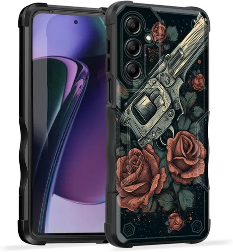 Vista 540 de Funda para Galaxy A14 5G, [Doble Capa][Protección contra Caídas de Grado Militar de 10 Pies] [Antideslizante] Funda Resistente a Prueba de Golpes