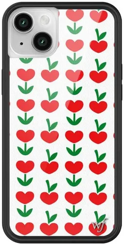 Vista 13 de Fundas Wildflower - Compatibles con Apple iPhone 14 Plus Parachoques protector negro, certificado de prueba de caída de 4 pies, propiedad