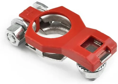 Vista 7 de Conector de terminal de batería positivo rojo compatible para Nissan 350Z 370Z Altima Armada Cube