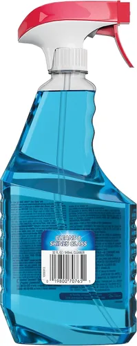 Vista 2 de SC Johnson Windex Windex Limpiador de vidrios, 32 onzas, azul, paquete de 1