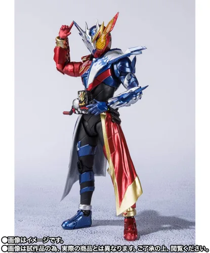 Vista 2 de Bandai Tamashii Nations S.H. Figuarts Kamen Rider Build Cross-Z Build Form Kamen Rider Figura de acción