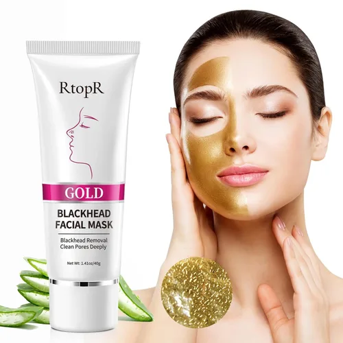 Vista 8 de RtopR Máscara removedor de puntos negros para cara, máscara facial de puntos negros, removedor de puntos negros, tira de poros de nariz para todo