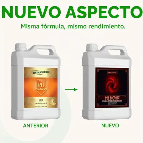 Vista 2 de Humboldts Secret pH Down para Plantas Ajustador y Equilibrador de pH Líquido para Suelo, Coco, Hidroponía Solución Concentrada de Ácido
