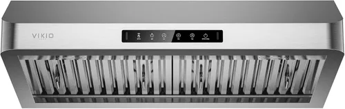 Vista 10 de VIKIO HOME Campana extractora de 30 pulgadas bajo gabinete, campana de cocina con 980 CFM, sensor de gestos de 3 velocidades y panel de control