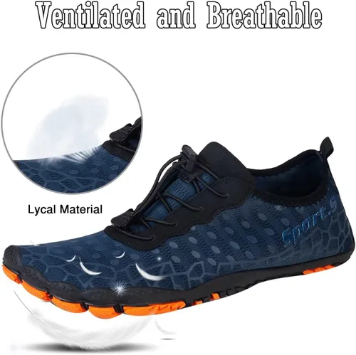 Vista 2 de Water-Shoes-Mens-Womens Quick-Dry Barefoot-Swim Diving Shoes-Aqua-Socks for Sports Climbing Beach Surf