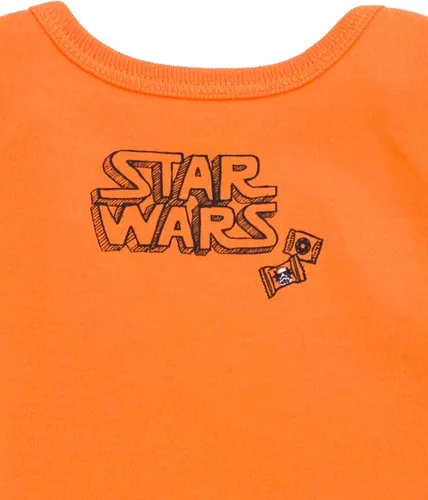 Vista 7 de STAR WARS Darth Vader Yoda - Body para bebé recién nacido a bebé Lapped Shoulders, 3-Snap Bottom Closure, Soft Cotton Blend, Easy Diaper Changes
