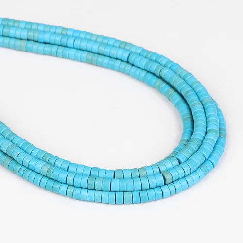 Vista 37 de Los granos naturales del espaciador del tubo del grano de Shell de agua dulce teñidos madre de perlas flojas para la fabricación de la joyería, 1