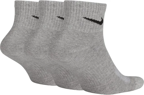 Vista 2 de Nike Everyday Plus Cushioned Ankle Socks, Carbon HeatherBlack