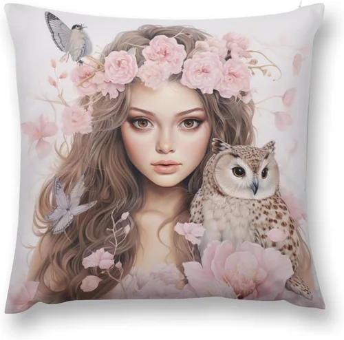 Vista 2 de Cojines Decorativos para Sala - Fundas de almohada de terciopelo para sofá, sala de estar, dormitorio, interior, decoración del hogar, 26 x 26
