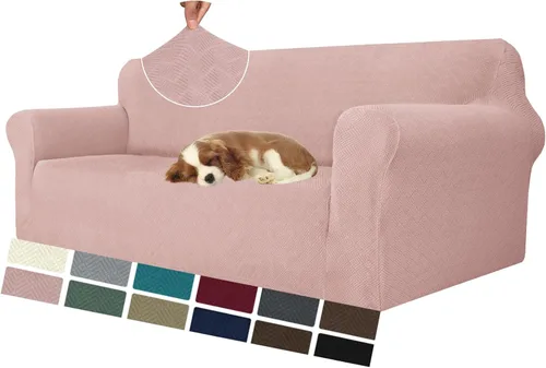 Vista 52 de MAXIJIN Funda elástica para silla con brazos, 1 pieza para sofá o silla de estar, funda antideslizante (31-46 pulgadas), protector de muebles que se