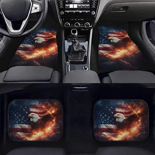 Vista 34 de Tapetes personalizados para piso de automóvil, alfombras personalizadas para piso de automóvil con tu nombre de imagen personalizado, texto, juego
