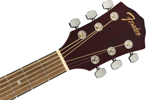 Vista 4 de Fender FA-125CE Dreadnought - Guitarra eléctrica acústica, con 2 años de garantía, natural
