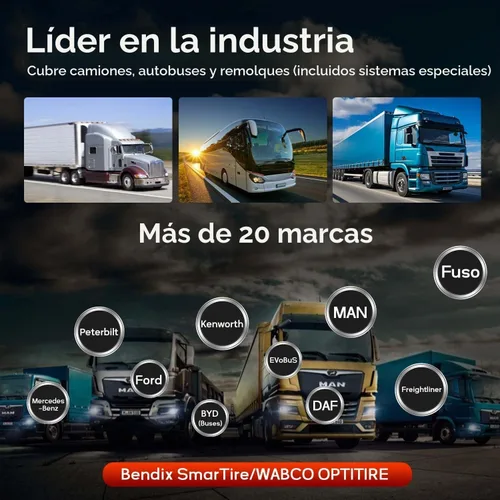 Vista 3 de Autel MaxiTPMS ITS600CV Herramienta TPMS para vehículos comerciales, para camiones remolques, autobuses, activar/leer/programar sensores CVS-A01