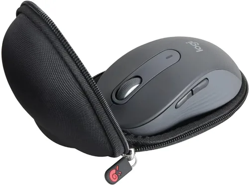 Vista 8 de Hermitshell Estuche rígido de viaje para Logitech Signature M650 L/M550 L ratón inalámbrico (negro, funda para M650 L)