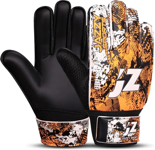 Vista 9 de Guantes de portero de fútbol, guantes de portero de dedo, guantes de fútbol de 0.157 in de látex de agarre fuerte, protección de la columna