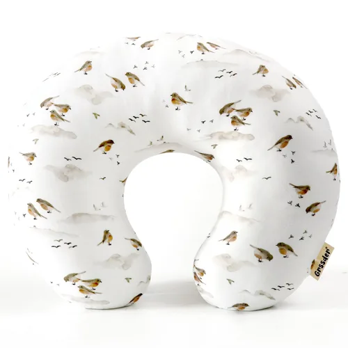 Vista 30 de GRSSDER Funda de Almohada de Lactancia Elástica Minky Removible Fundas de Lactancia para Almohadas de Lactancia Materna, Forro Ultra Suave y Cómodo