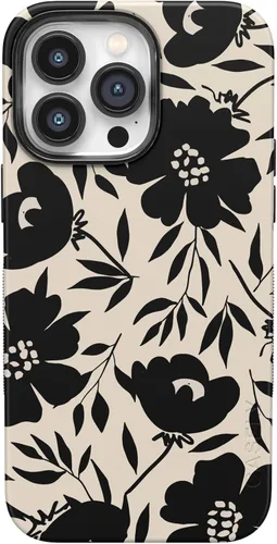 Vista 54 de Casely - Funda para iPhone 14 Pro Max, flores pintadas, Frida Kahlo Floral Girly, compatible con MagSafe