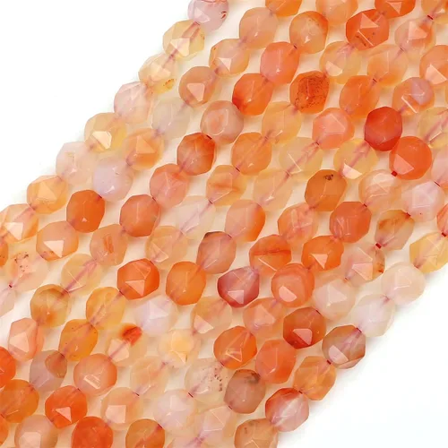 Vista 18 de BEADIA Cuentas redondas de facetas de piedra natural de amazonita de 6 mm para hacer joyas, tira de 36 cm