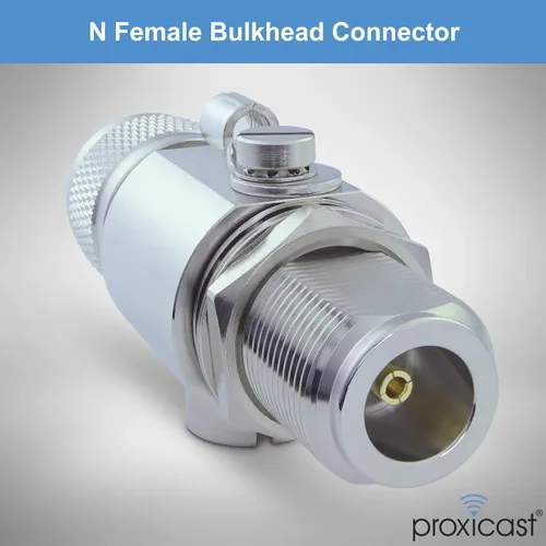 Vista 3 de Proxicast Pararrayos coaxial para 0 a 6 GHz (N-Macho/N-Hembra) - Protector de rayos de antena de 230V de grado profesional para 4G, LTE, 5G, Wi-Fi