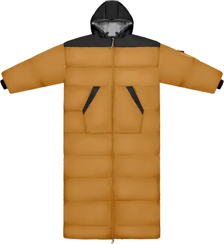 Vista 9 de Thermotuff Wearable Sleeping Bag with Dual Hoodie, Long Sleeves, Pockets & Adjustable Drawstring - Ideal for Camping, Cold Weather Hiking, and