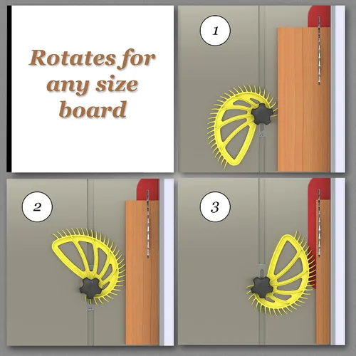 Vista 3 de Guía de plumas para sierras de mesa para un flujo de trabajo más rápido, fácil y seguro Mejore su precisión y exactitud