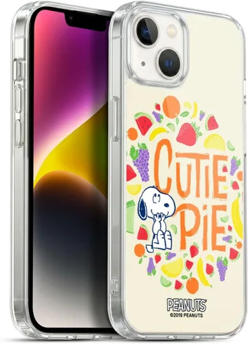 Vista 66 de Head Case Designs Funda de gel suave con licencia oficial de Peanuts Charlie y Snoopy Naturally Sweet compatible con Apple iPhone 7 Plus/iPhone 8