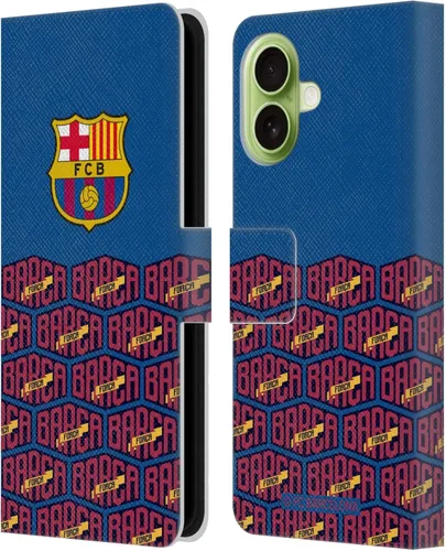 Vista 64 de Head Case Designs Funda de piel con licencia oficial del FC Barcelona con logotipo y patrón de Forca Barca, compatible con Apple iPhone 11