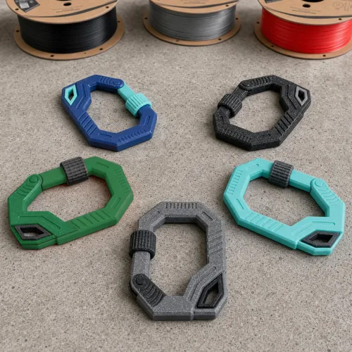 Vista 5 de Polymaker Filamento ABS Pro para impresora 3D de 0.069 pulgadas, color negro, ABS de grado de ingeniería de 2.2 lbs con alta resistencia al calor