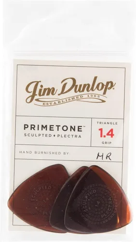Vista 4 de Dunlop - Púa esculpida con agarre de 0.73 mm Primetone Standard. 3 paquetes de 2 unidades.