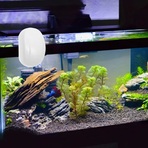 Vista 9 de Bomba de aire para tanque de peces USB, bomba de oxígeno silenciosa portátil para acuarios de plástico para acuarios de agua dulce e hidropónico