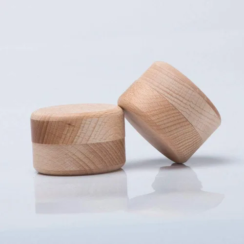 Vista 7 de Vctitil Caja de almacenamiento Redonda de madera Mini caja de madera redonda, Mini caja de madera de almacenamiento, Caja de madera
