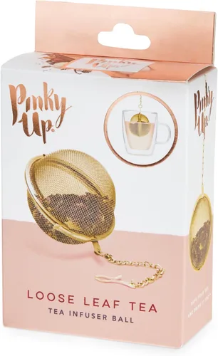 Vista 9 de Pinky Up - Pequeños infusores de té en oro