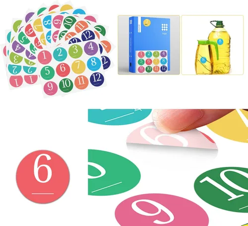 Vista 5 de Calcomanías personalizadas para logotipo de empresa, calcomanías personalizadas, texto, nombre, imagen, foto para pequeñas empresas, 10, 100, 120