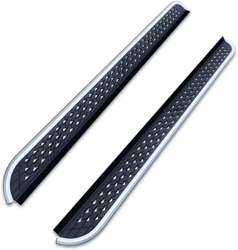Vista 2 de FANTE 2 estribos laterales Nerf Bars protectores de aluminio para Mercedez Benz GLB 2020-2022
