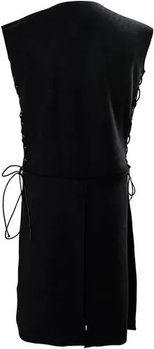 Vista 5 de Chaleco victoriano medieval para hombre, chaleco renacentista sin mangas