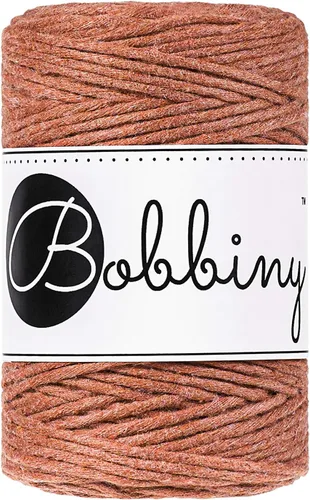 Vista 19 de Bobbiny Cordón de macramé de una sola capa para bebé de 0.069 pulgadas (100% algodón reciclado)