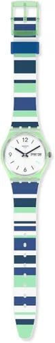 Vista 2 de Swatch Cebra cielo verde Verde Reloj estándar