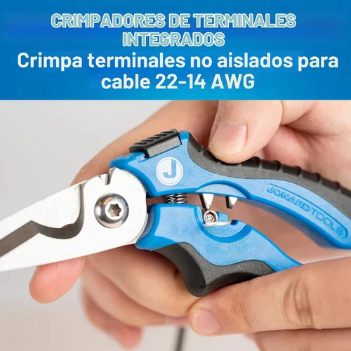 Vista 6 de Jonard Tools KWC-700 Kevlar® multifunción y tijeras de corte de cables de alambre, 7