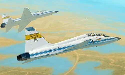 Vista 2 de Trumpeter US T-38C Talon (NASA) Modelo Kit