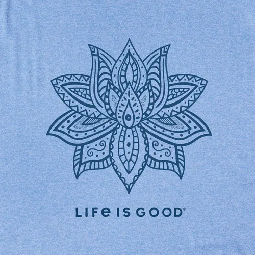 Vista 2 de Life is Good - Camiseta Primal Lotus para mujer