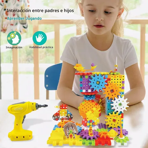 Vista 3 de STEM Juguetes educativos de construcción para niños de 4 a 8 años, juego