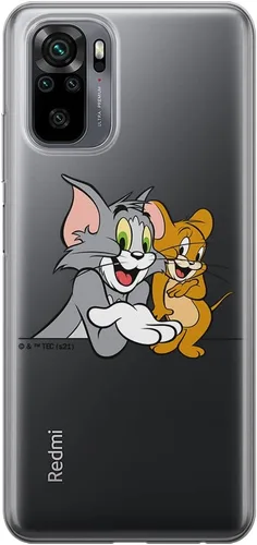 Vista 17 de ERT GROUP Funda para Xiaomi REDMI Note 10/10S Original y Oficialmente Licenciada Tom & Jerry Patrón Jerry 001 adaptado de manera óptima a