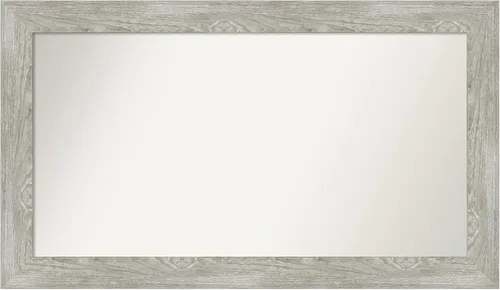 Vista 160 de Amanti Art Espejo personalizado, espejo de baño Alexandria Greywash, espejo de pared o espejo de tocador de baño sobre el fregadero