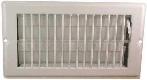 Vista 6 de DANCO Registro de piso de acero de 4 x 10 pulgadas con caída de 1-5/16 pulgadas, blanco, 1 paquete (62070)