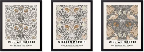 Vista 65 de Poster Master Impresión Vintage del Ladrón de Fresas - Póster Retro de William Morris - Arte de Patrón Floral - Regalo para Hombres y Mujeres